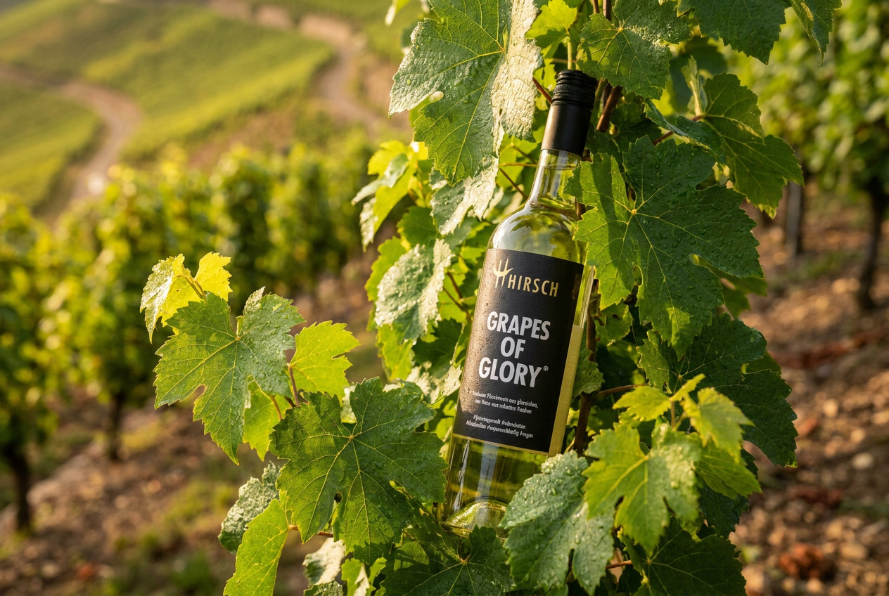 Christian Hirsch Piwi Rebsorten-Wein Grapes of Glory